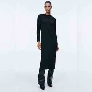 ZARA LONG KNIT DRESS